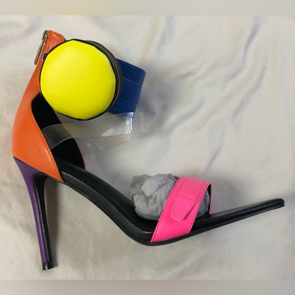 Cute Sexy High heel sandals cape robbin size: 9 color: multicolored - Picture 9 of 10